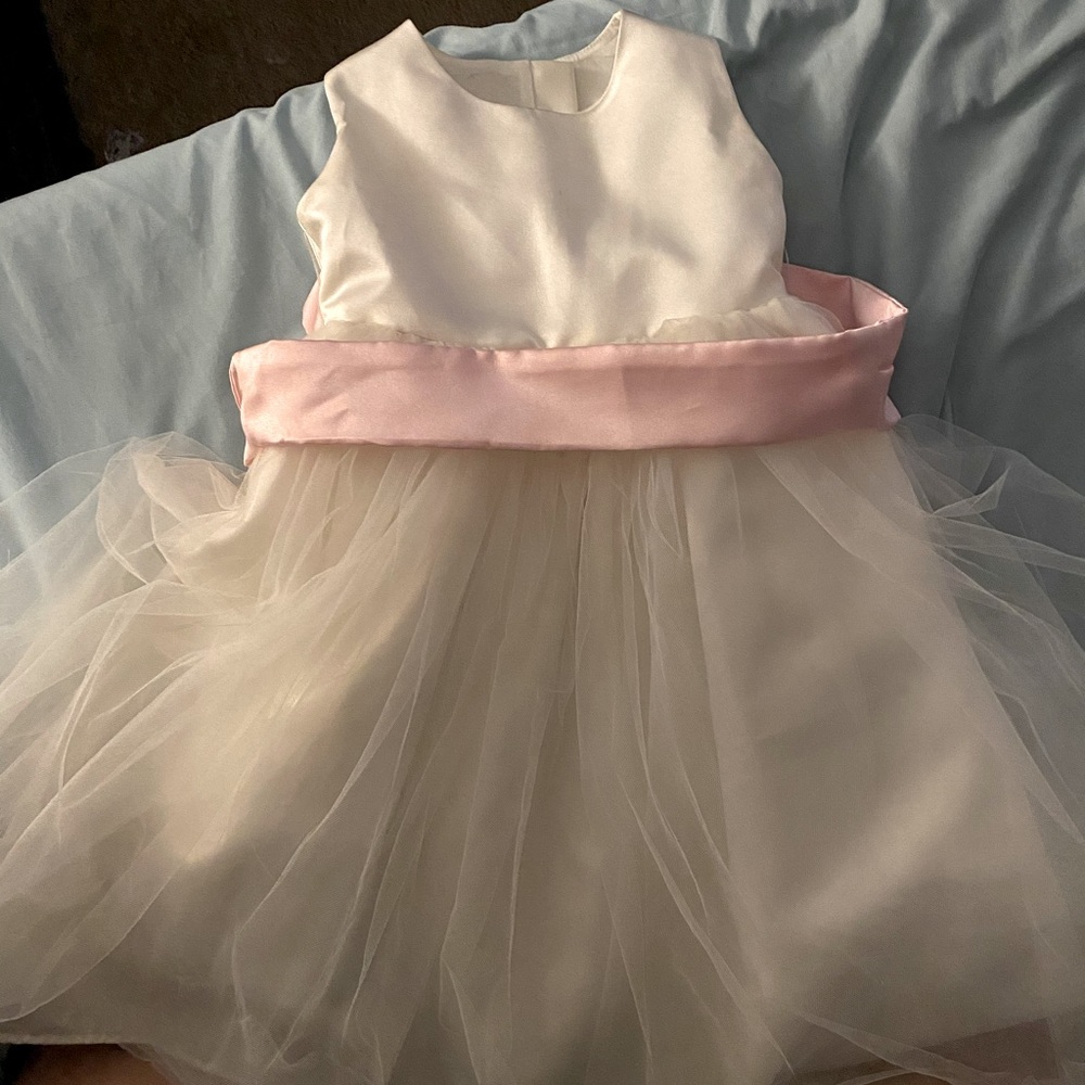 Ivory Flower girl dress